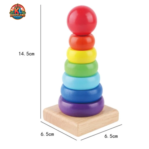 Bộ đồ chơi giáo dục bằng gỗ giúp bé phát triển trí tuệ Montessori